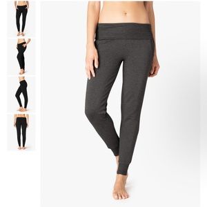 Beyond Yoga Cozy Fleece Foldover Long Sweatpant
